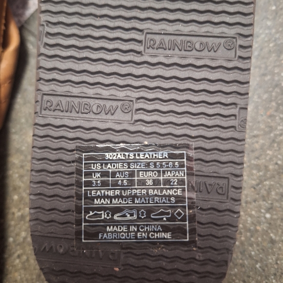 Rainbow Leather Sandals - Picture 3 of 6